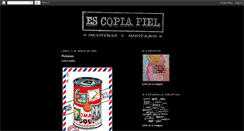 Desktop Screenshot of ecf-montajes.blogspot.com