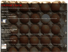 Tablet Screenshot of cocinarysalir.blogspot.com