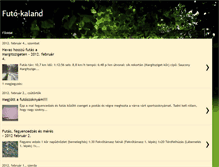 Tablet Screenshot of futo-kaland.blogspot.com