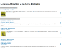 Tablet Screenshot of limpiezahepaticaymedicinabiologica.blogspot.com