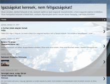 Tablet Screenshot of igazsagkereso.blogspot.com