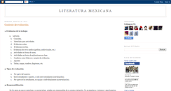 Desktop Screenshot of literatura-mexicana.blogspot.com