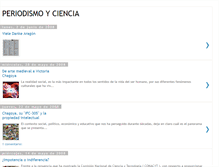 Tablet Screenshot of periodismoconciencia.blogspot.com