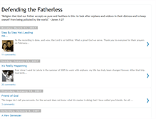 Tablet Screenshot of causeofthefatherless.blogspot.com