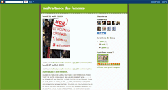 Desktop Screenshot of maltraitancedesfemmes.blogspot.com