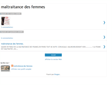 Tablet Screenshot of maltraitancedesfemmes.blogspot.com