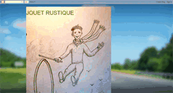 Desktop Screenshot of jouet-rustique.blogspot.com