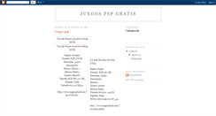 Desktop Screenshot of descarga-psp.blogspot.com