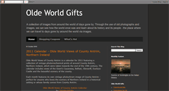 Desktop Screenshot of oldeworldgifts.blogspot.com