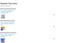 Tablet Screenshot of kuantancitylions.blogspot.com