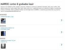 Tablet Screenshot of marroc-cortesygrabadoslaser.blogspot.com