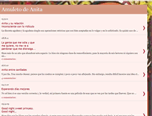 Tablet Screenshot of amuletodeanita.blogspot.com