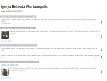 Tablet Screenshot of betesdafloripa.blogspot.com