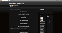 Desktop Screenshot of gabriielziinho-amorvirtual.blogspot.com
