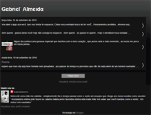 Tablet Screenshot of gabriielziinho-amorvirtual.blogspot.com