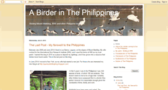 Desktop Screenshot of birdingmakiling.blogspot.com