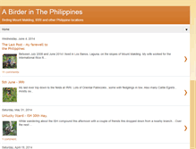 Tablet Screenshot of birdingmakiling.blogspot.com