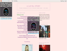 Tablet Screenshot of alaurastory.blogspot.com