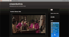 Desktop Screenshot of cineenbolivia.blogspot.com