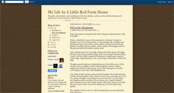 Desktop Screenshot of dee-mylifeinalittleredfarmhouse.blogspot.com