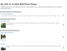 Tablet Screenshot of dee-mylifeinalittleredfarmhouse.blogspot.com