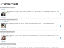 Tablet Screenshot of myscrappyworld.blogspot.com