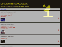 Tablet Screenshot of diretodosmanguezais.blogspot.com