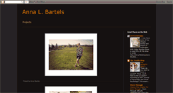 Desktop Screenshot of annabartels.blogspot.com