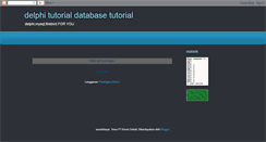 Desktop Screenshot of dbase4u.blogspot.com