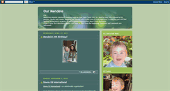 Desktop Screenshot of ourmendele.blogspot.com