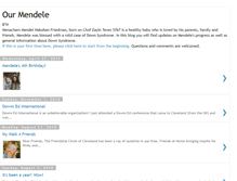 Tablet Screenshot of ourmendele.blogspot.com