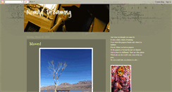 Desktop Screenshot of nomaddreaming.blogspot.com