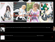 Tablet Screenshot of cosplayerfaker.blogspot.com