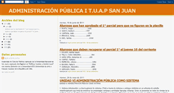 Desktop Screenshot of administracionpublica1tuap.blogspot.com