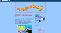 Desktop Screenshot of elsmusiquetes.blogspot.com