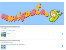 Tablet Screenshot of elsmusiquetes.blogspot.com