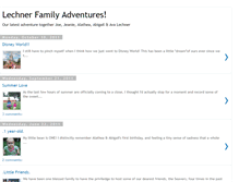 Tablet Screenshot of lechnerfamilyadventures.blogspot.com