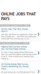 Mobile Screenshot of highest-paying-interne-surveys.blogspot.com