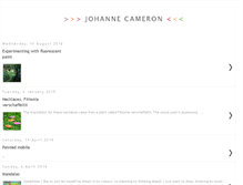Tablet Screenshot of johannecameron.blogspot.com