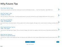 Tablet Screenshot of nifty-futures-tips.blogspot.com