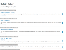 Tablet Screenshot of dublinpoker.blogspot.com