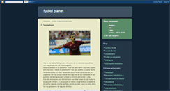 Desktop Screenshot of futbol-planet.blogspot.com