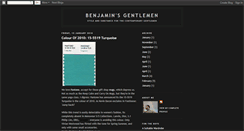 Desktop Screenshot of benjaminsgentlemen.blogspot.com