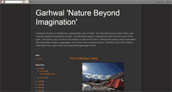 Desktop Screenshot of garhwalhills.blogspot.com