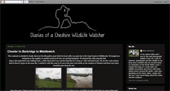 Desktop Screenshot of cheshirewildlifewatcher.blogspot.com