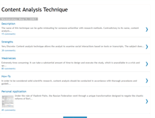 Tablet Screenshot of contentanalysistechnique.blogspot.com