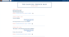 Desktop Screenshot of dancingfrenchman.blogspot.com