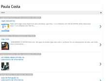 Tablet Screenshot of paulacosta00.blogspot.com