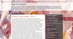 Desktop Screenshot of jogodoespelho.blogspot.com