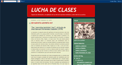 Desktop Screenshot of luchadeclase.blogspot.com
